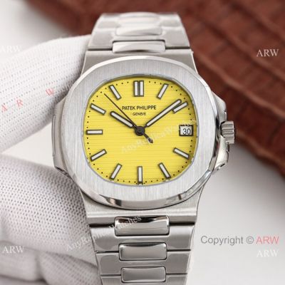 2022 New! Swiss Patek Philippe Lemon Superwatchman Edition Watch 40mm Cal.324 Movement